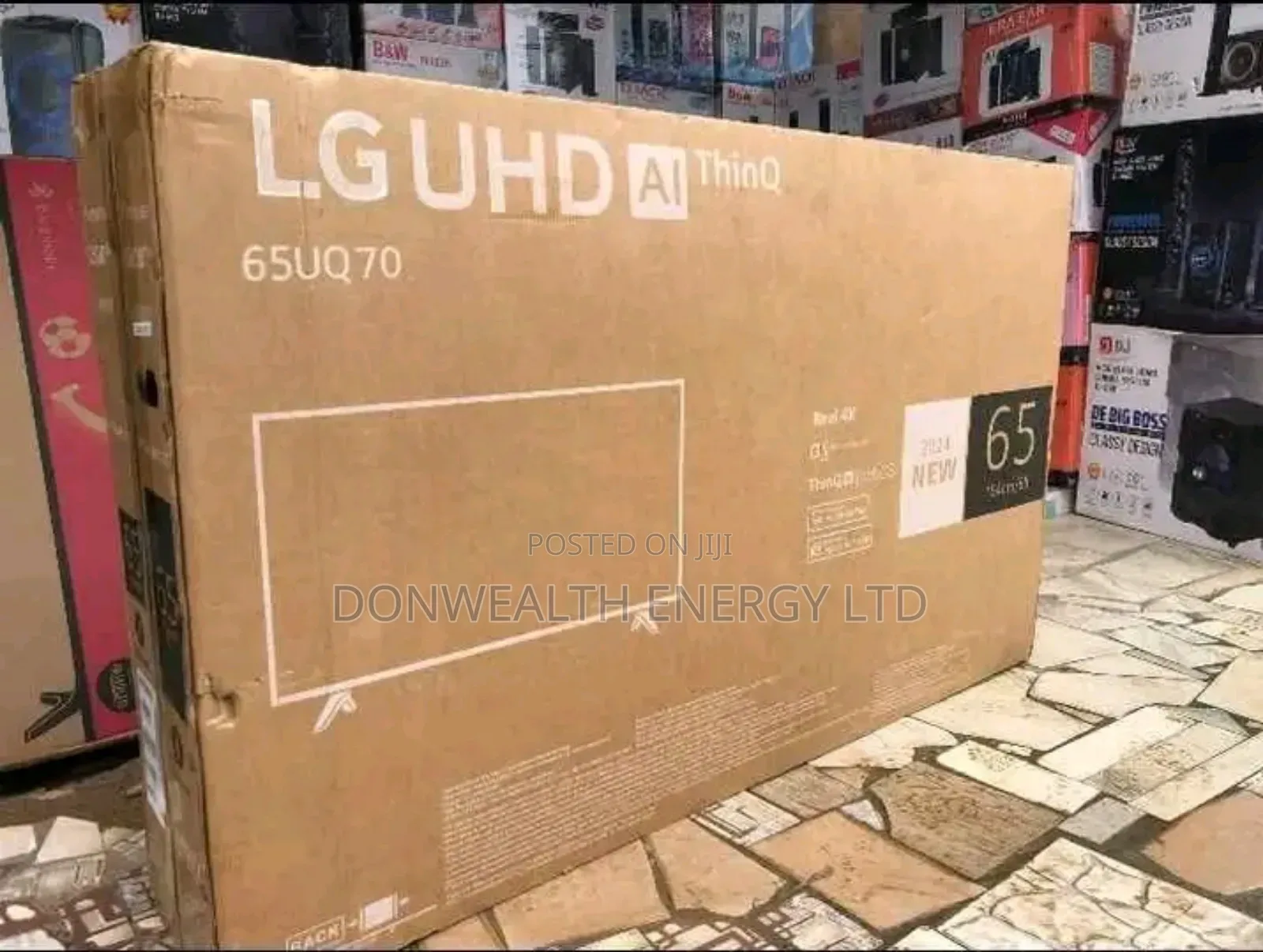 65 Inches Smart Lg Tv, Webos Uhd
