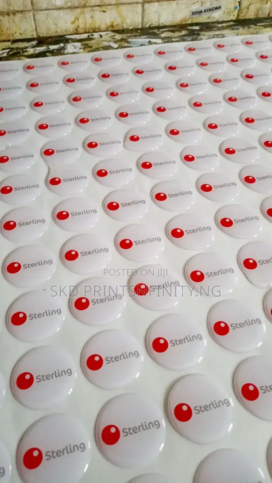 3d Epoxy Dome Stickers