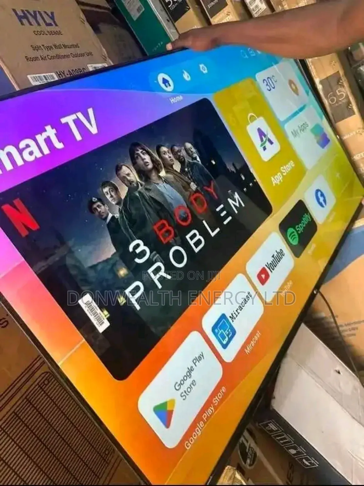 65 Inches Smart Original Lg Tv, With Google Play Store Apps