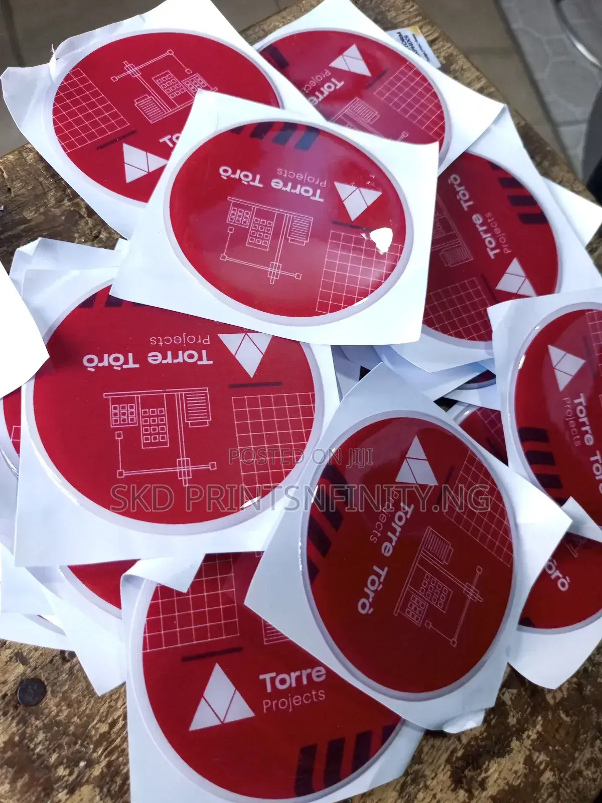 3d Epoxy Dome Stickers