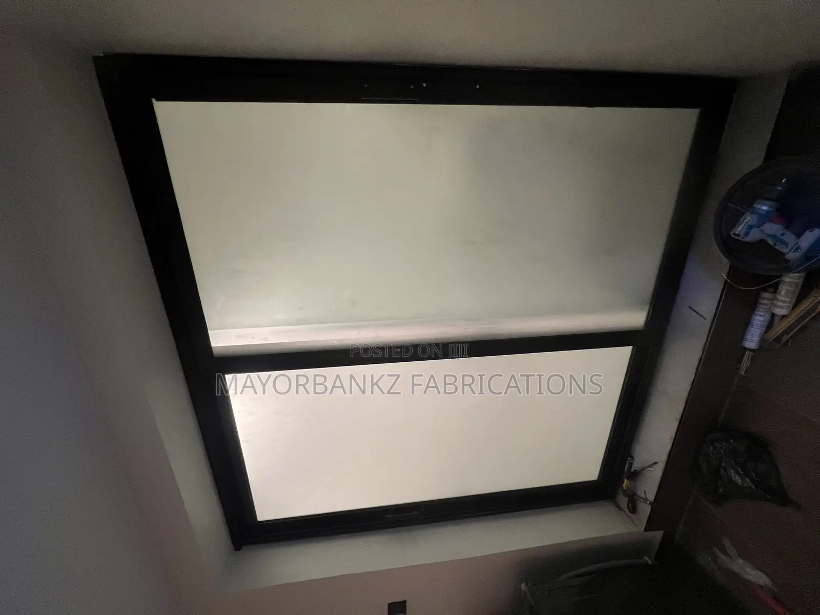 Ebm Sliding Door With Frosted Effect