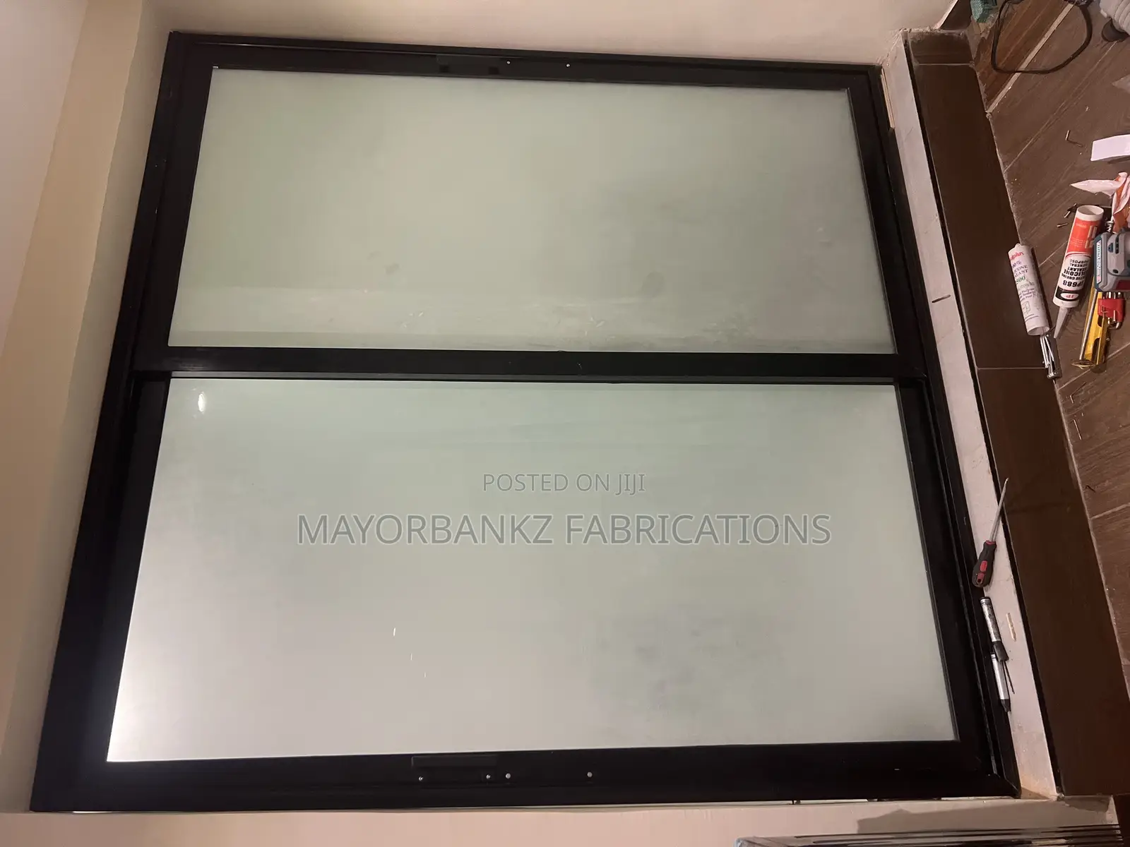 Ebm Sliding Door With Frosted Effect