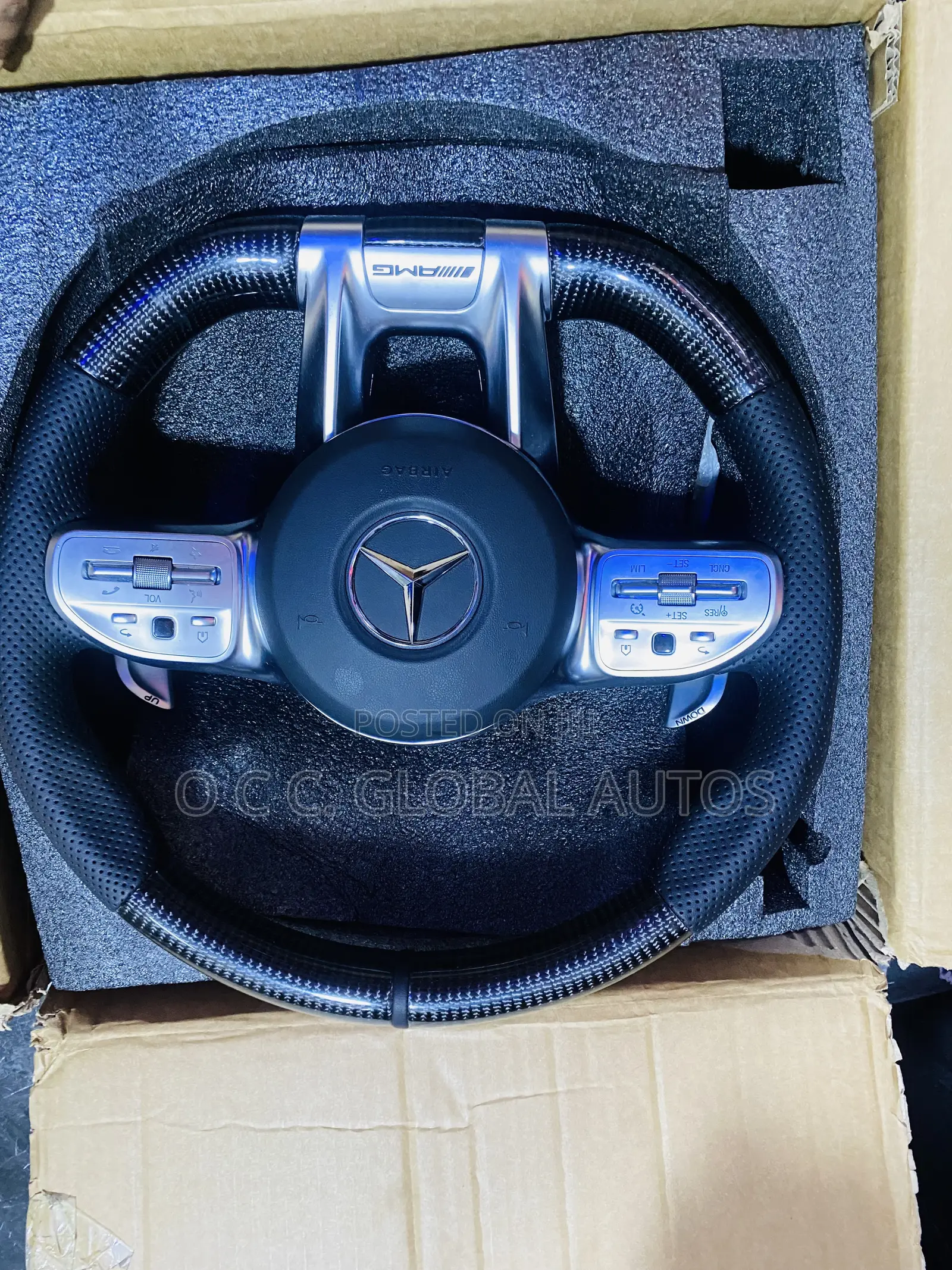 Upgrade Steering Wheel Amg For Mercedes-benz
