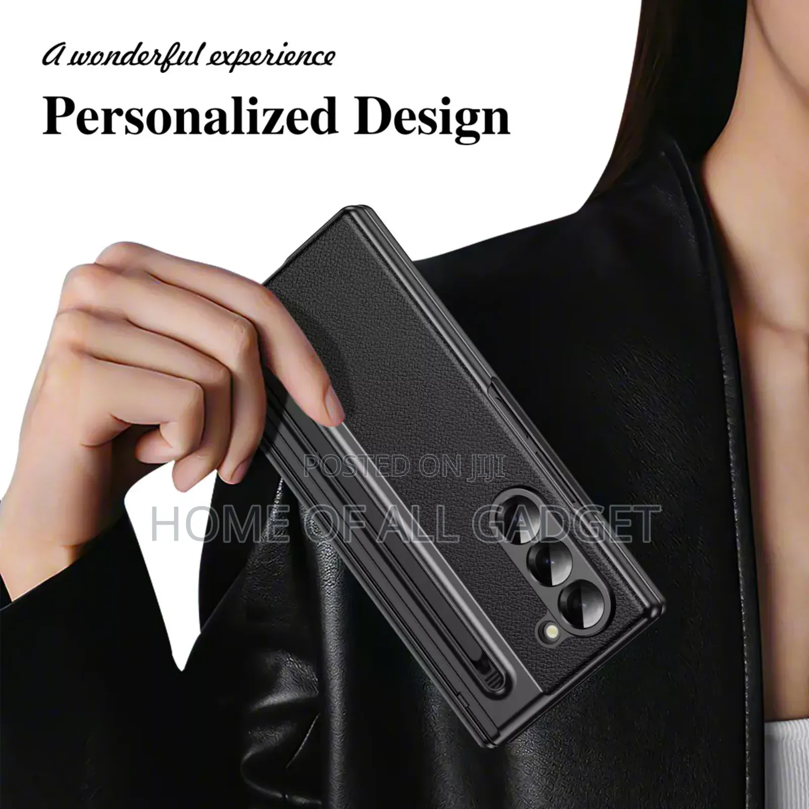 Galaxy Z Fold 6/5/4/3 Case Hinge Protection Screen Cover+Pen