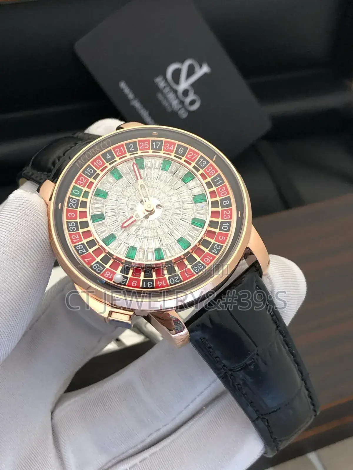Pindu Casino Roulette Button (Baguette Cut Diamonds💎)