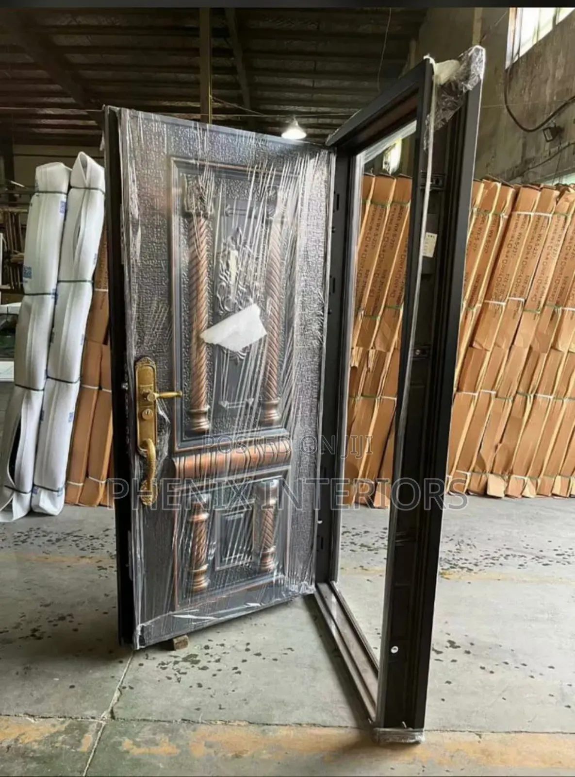 4 × 7 Cast Steel Security Door For Main Entrance.