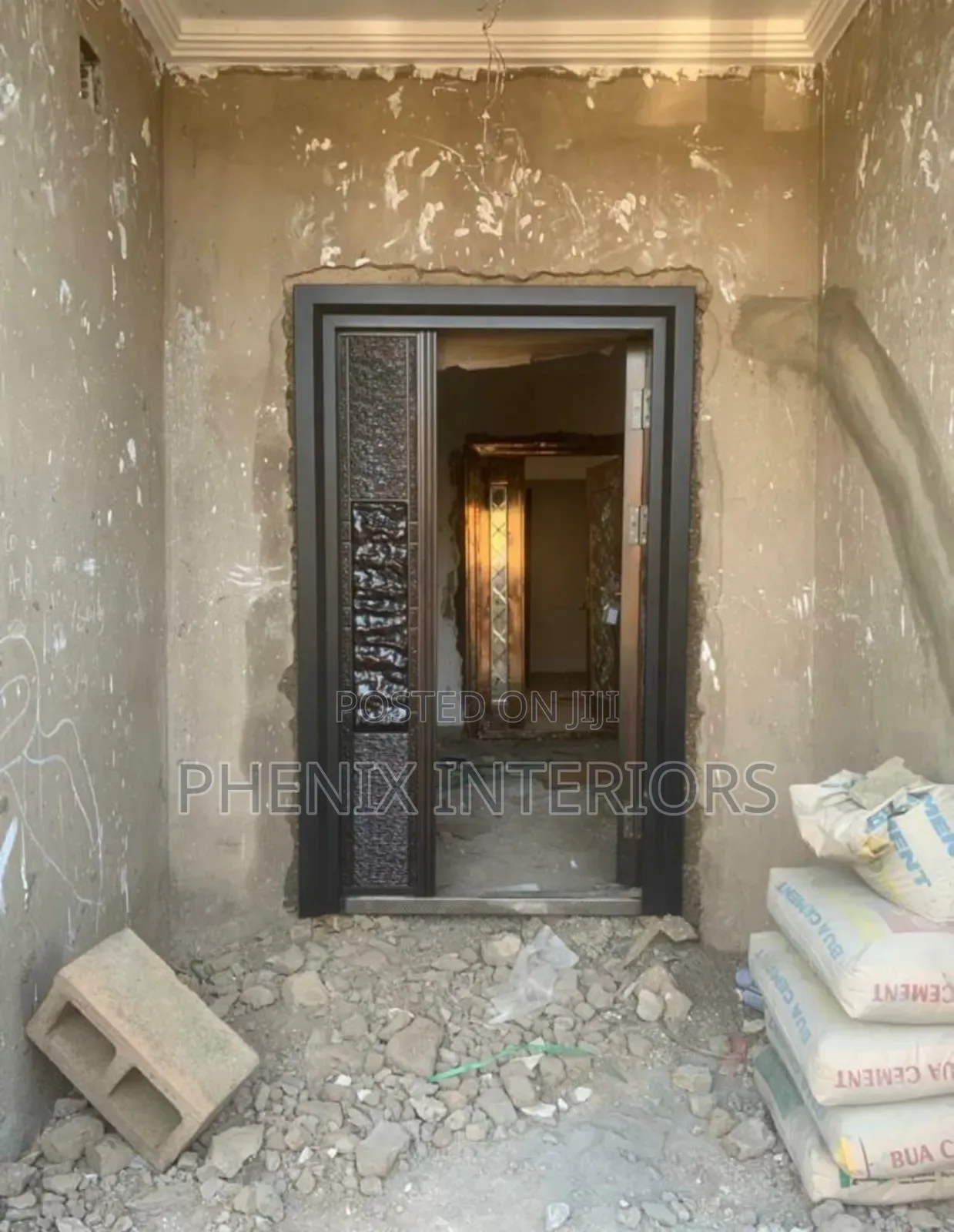 4 × 7 Cast Steel Security Door For Main Entrance.