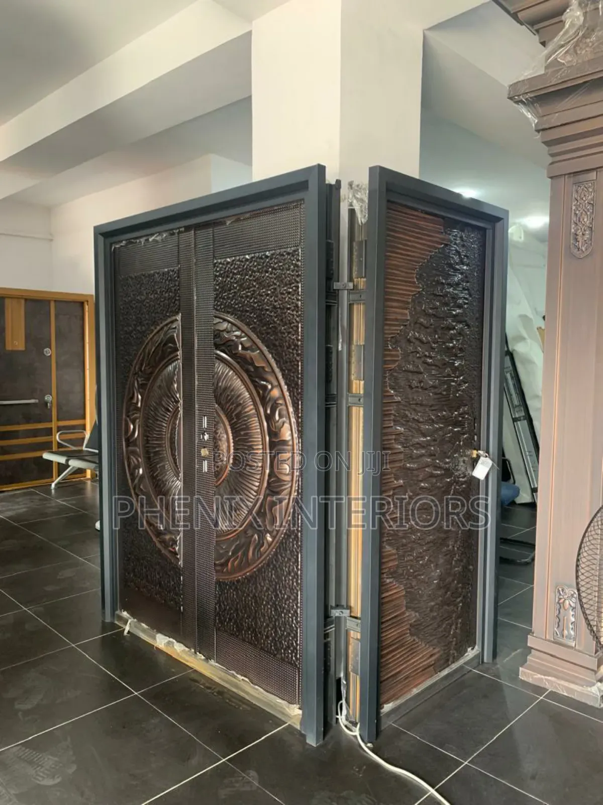4 × 7 Cast Steel Security Door For Main Entrance.