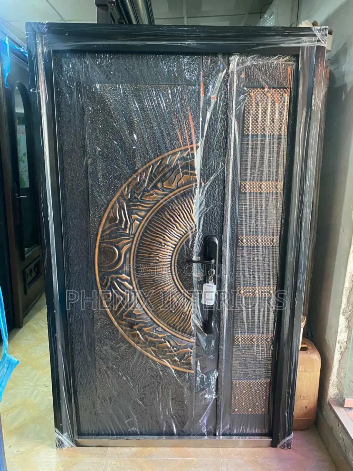 4 × 7 Cast Steel Security Door For Main Entrance.