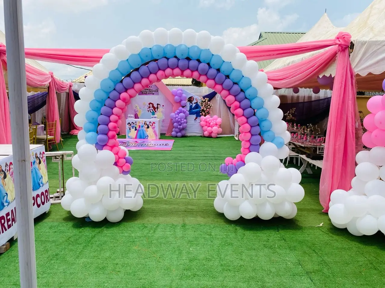 Disney Princess Birthday Theme for 10th Celebration