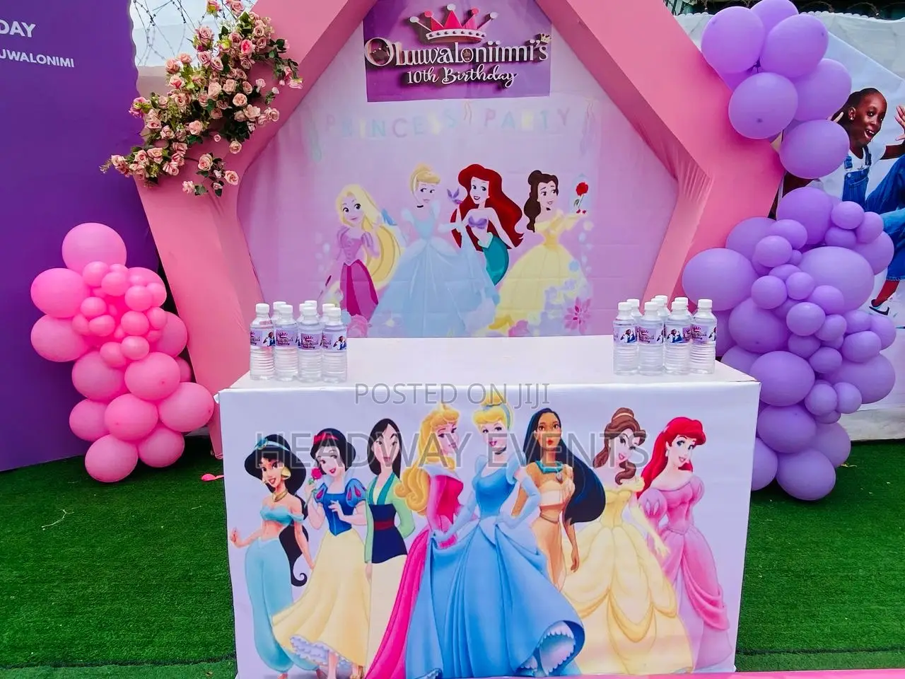 Disney Princess Birthday Theme for 10th Celebration
