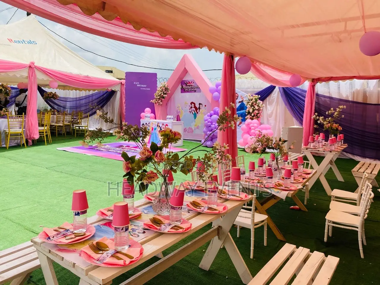 Disney Princess Birthday Theme for 10th Celebration