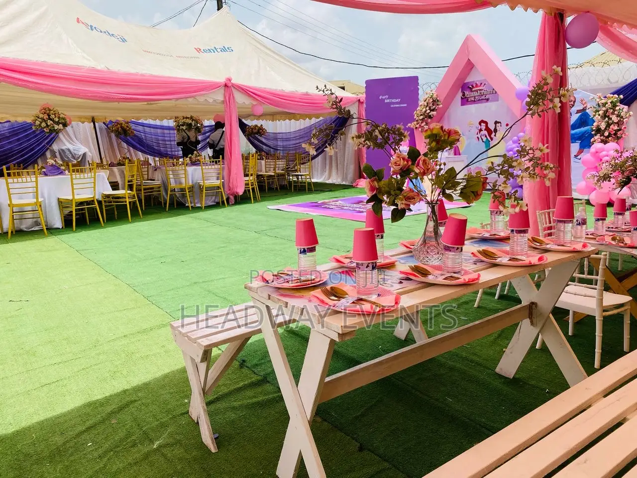 Disney Princess Birthday Theme for 10th Celebration