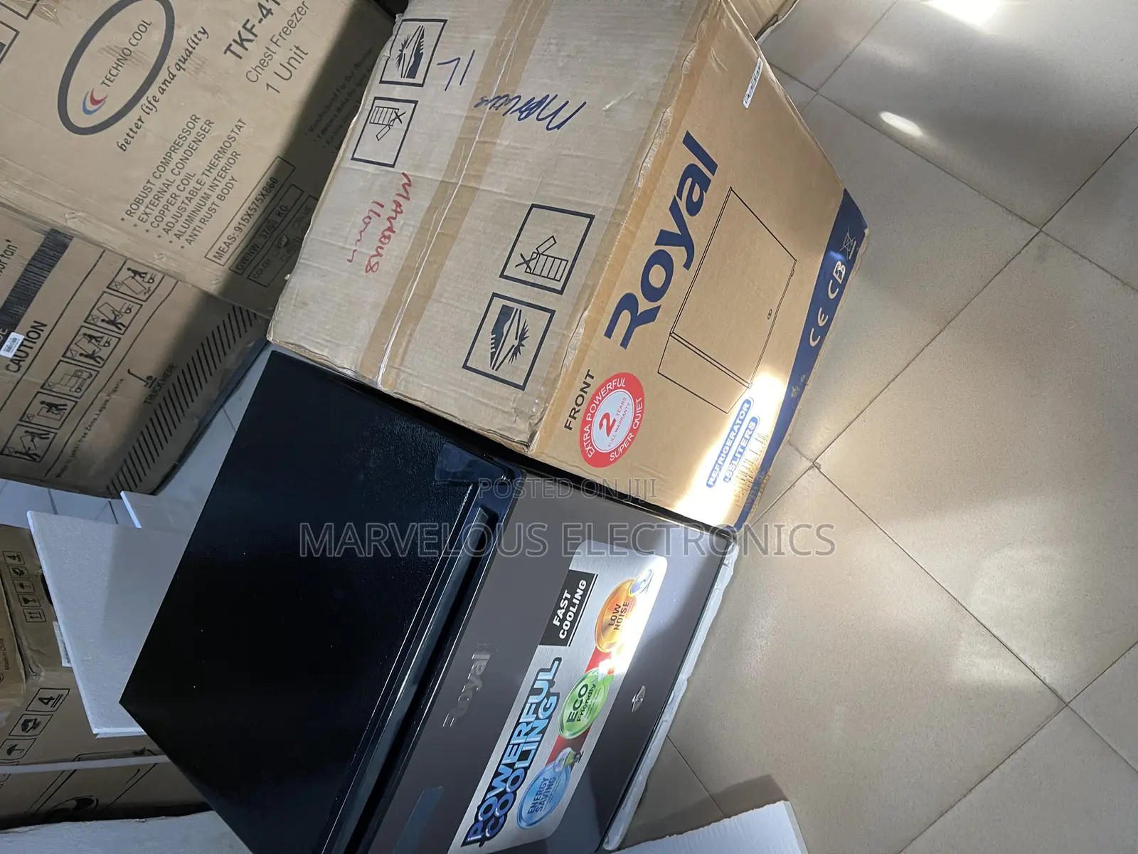 Brand New Royal Bed Side Refrigerator Full Copper Coil Engin