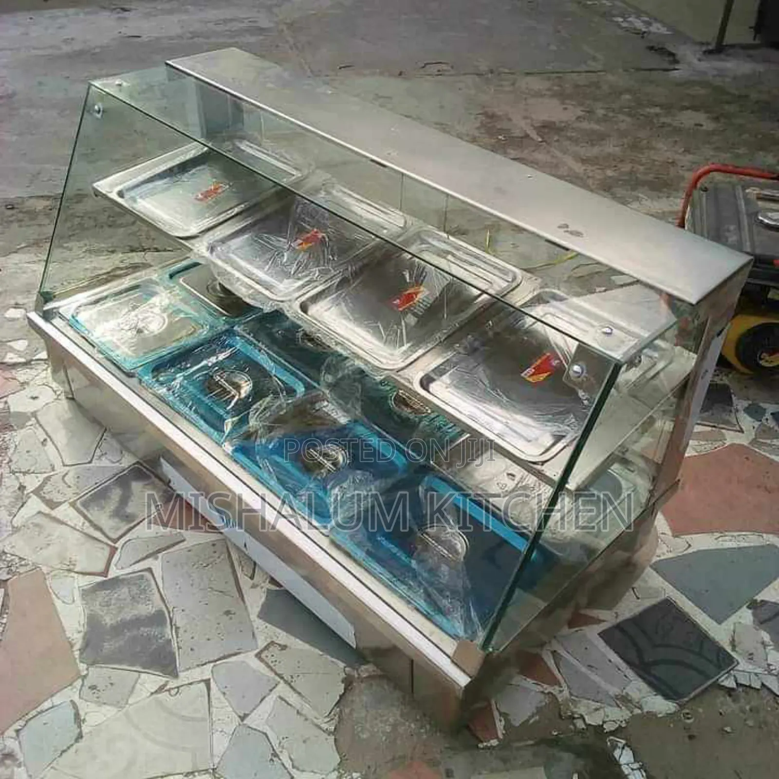 Mishalum Kitchen Equipments 8/4 Up And Down Food Warmer