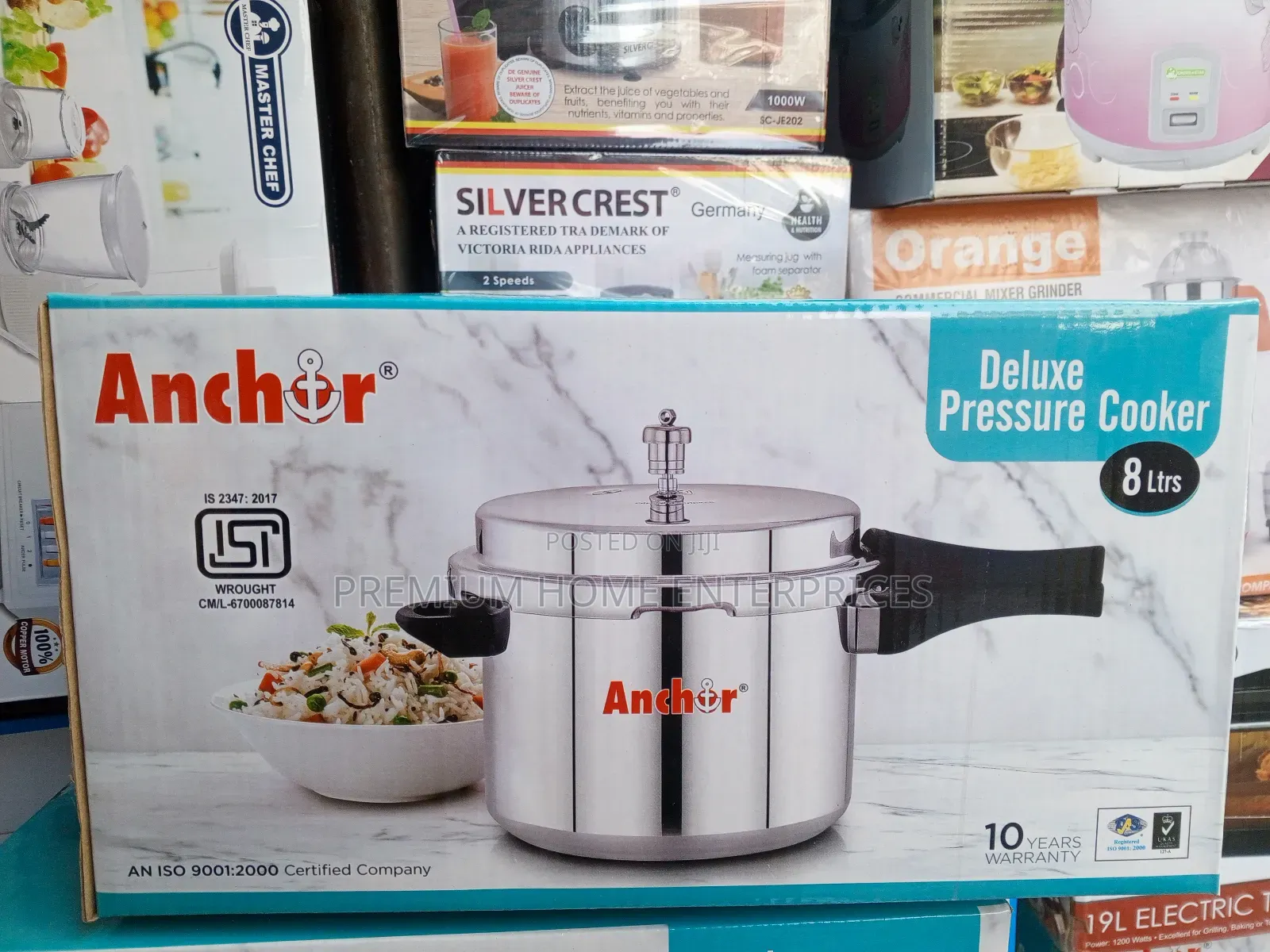 Anchor Pressure Cooker 8 Liters