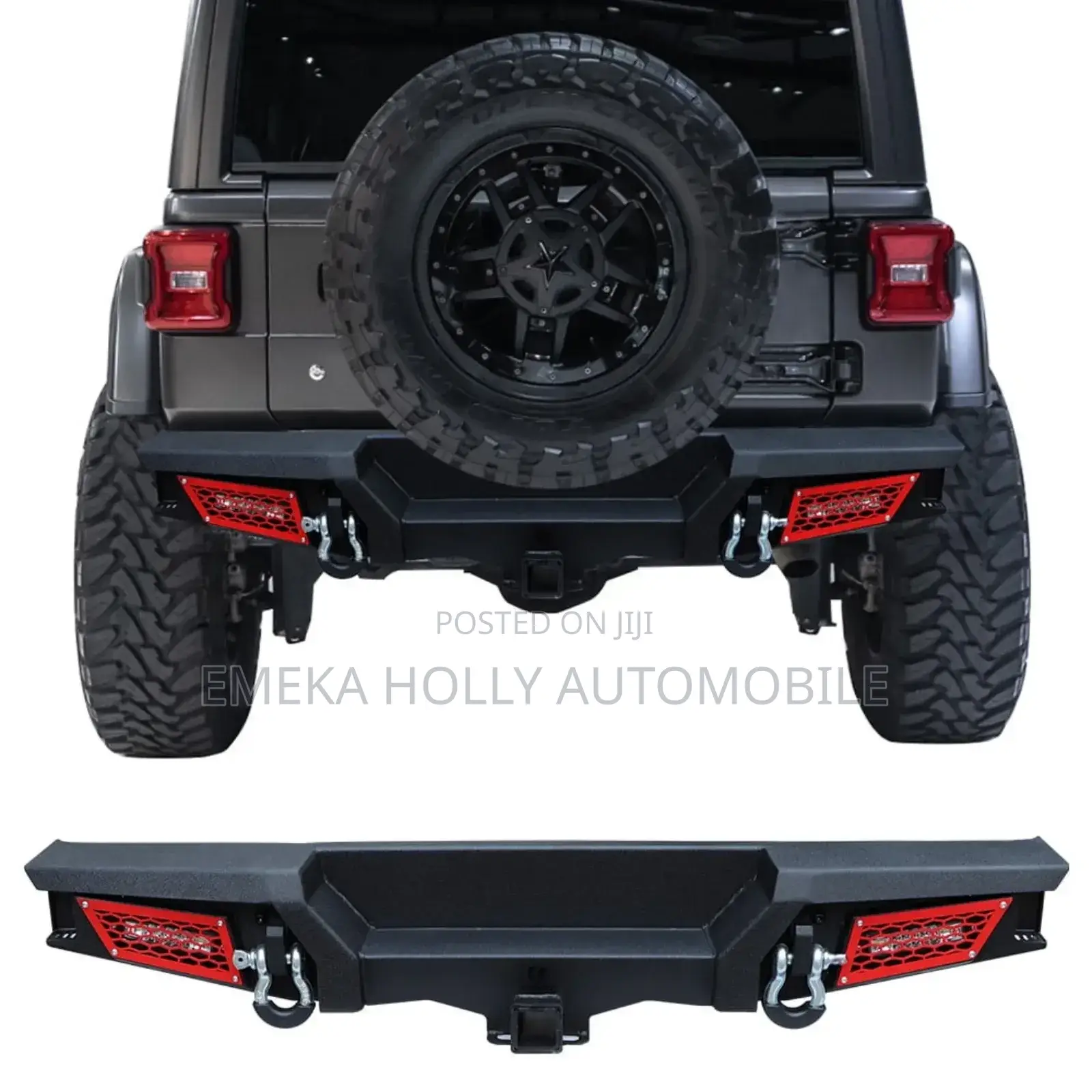Jeep Wrangler(2008-2024)Back Up Bumper