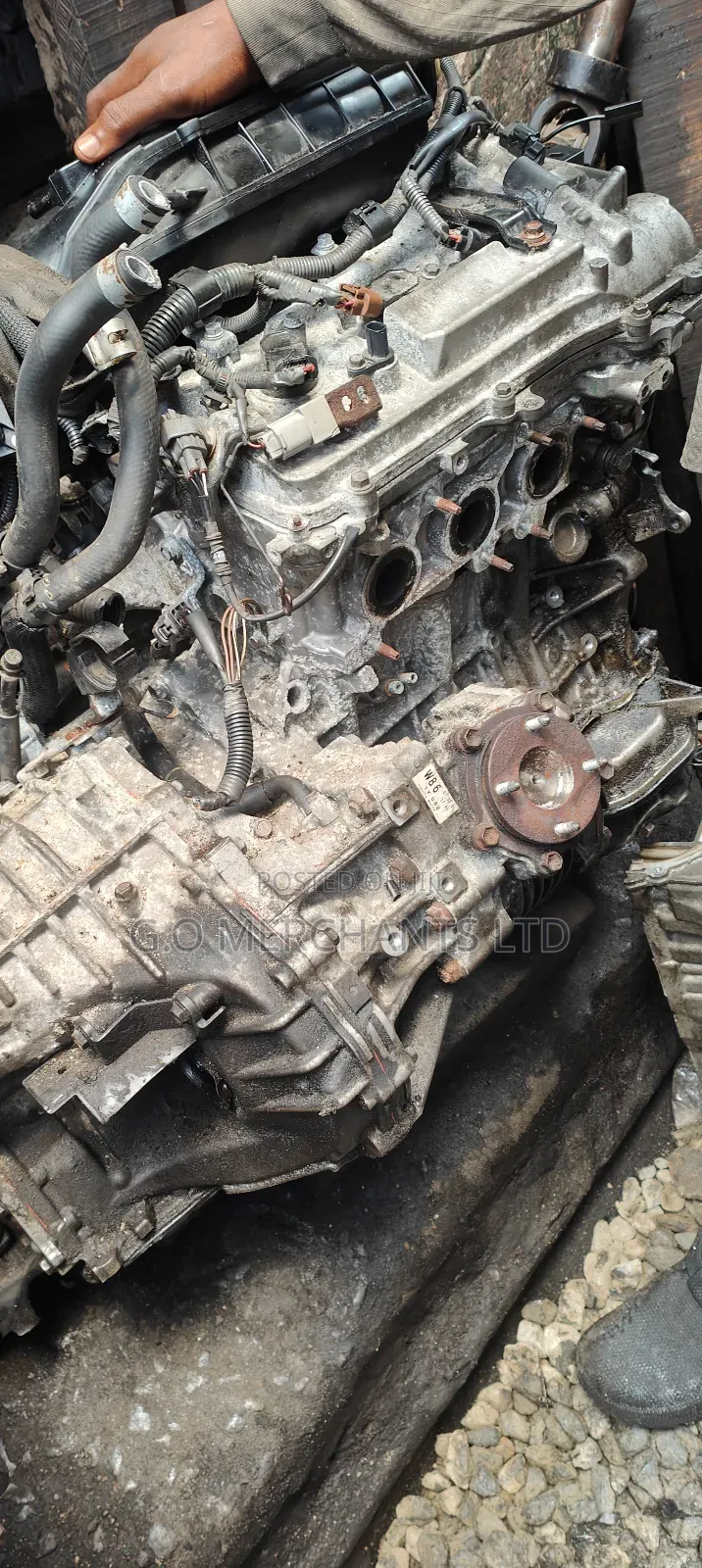 Toyota Rav4 2010 Engine 13pin 4wd Gearbox Direct Tokunbo