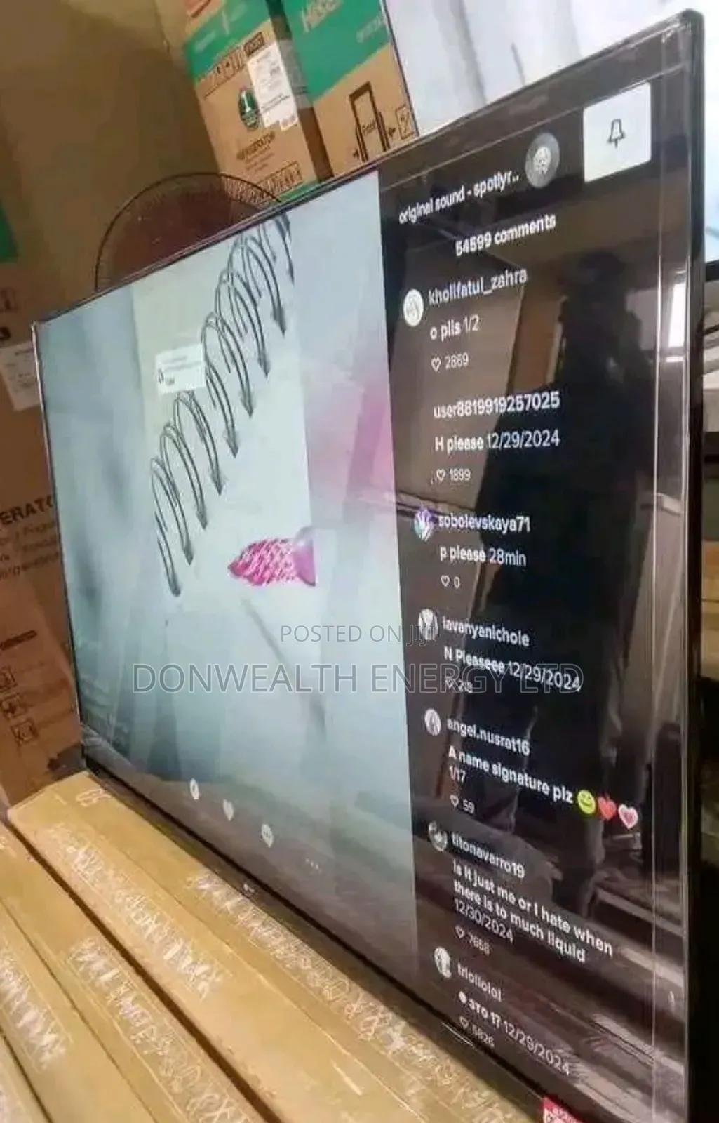 65 Inches Smart Android Lg Tv, Smart Access, Internet Acce