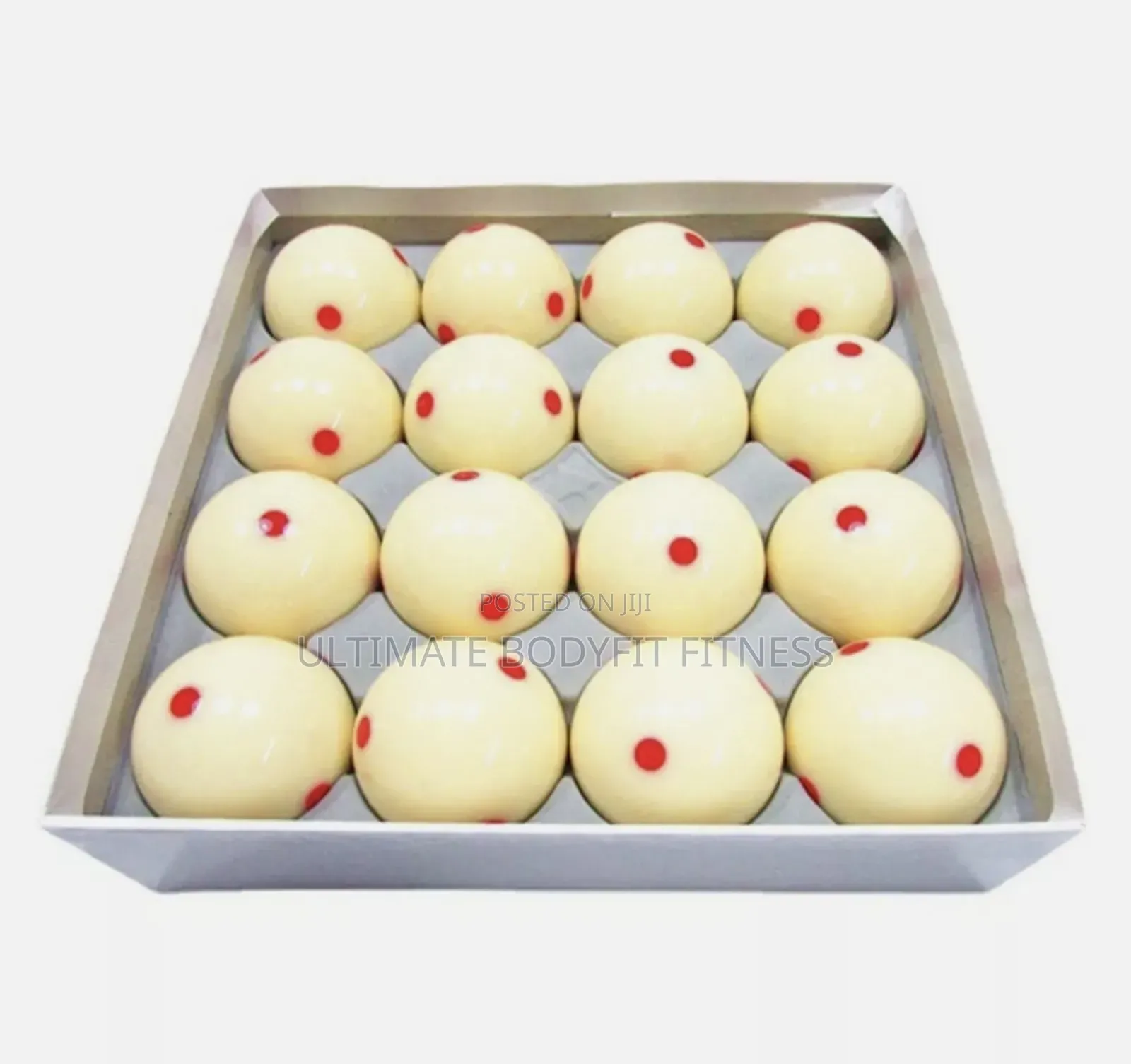 Brand New Pool Cue Ball Spotted White Pool Ball