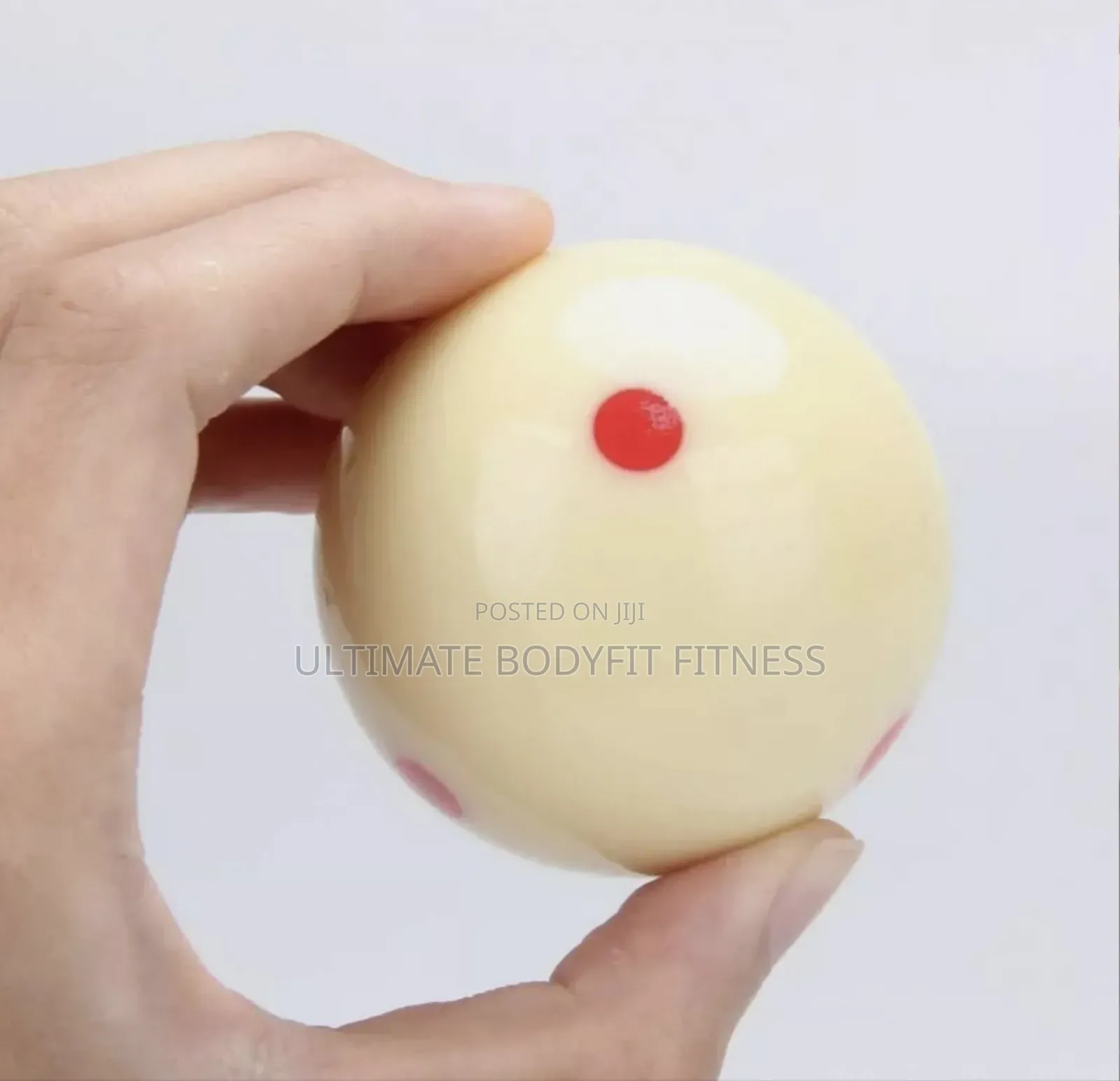 Brand New Pool Cue Ball Spotted White Pool Ball