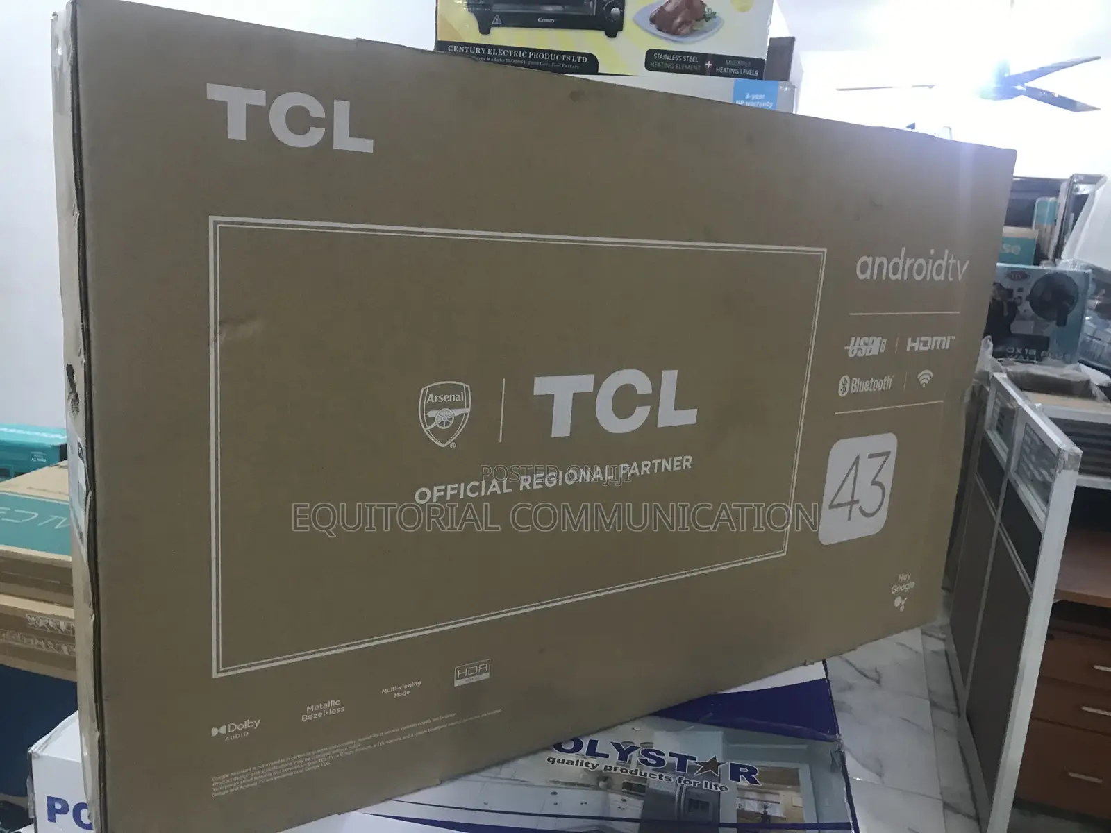 TCL 43 Inches Innovative Android Led Smart Tv 43s5400