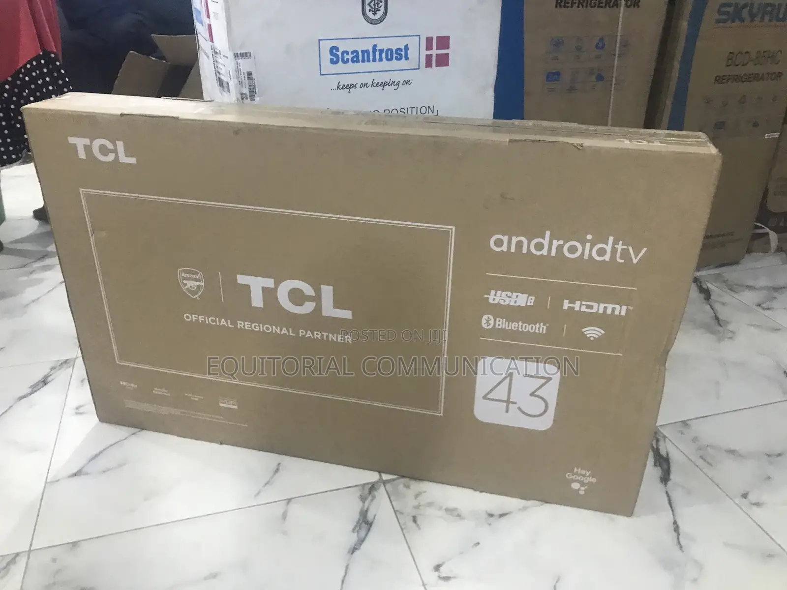 TCL 43 Inches Vivid Display Android Led Smart Tv 43s5400