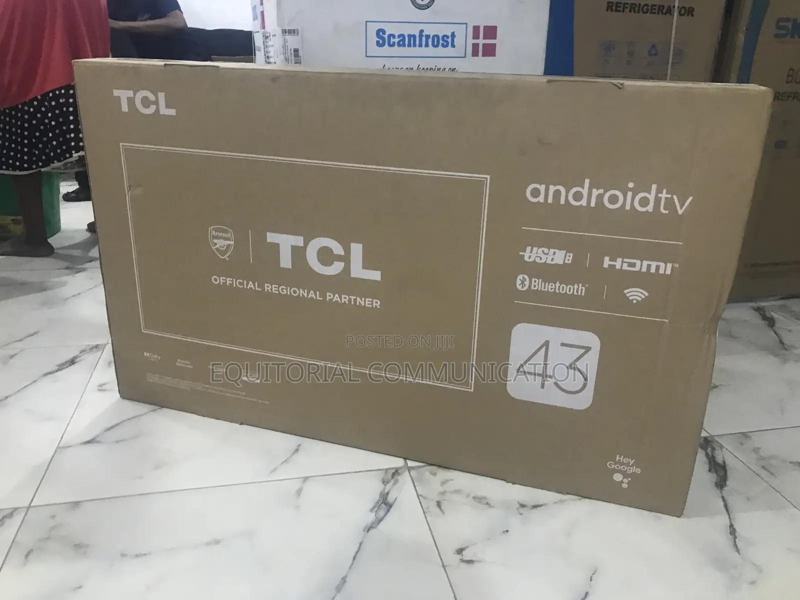 TCL 43 Inches Smart-Home-Intergrated Led Tv 43s540