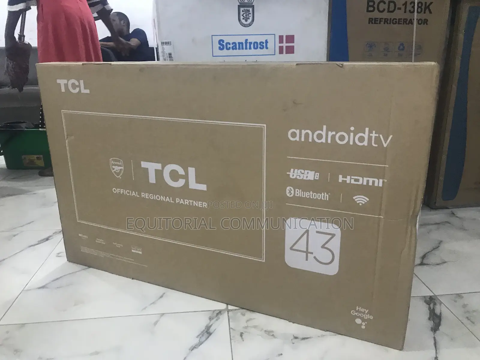 TCL 43 Inches Smart-Home-Intergrated Led Tv 43s540