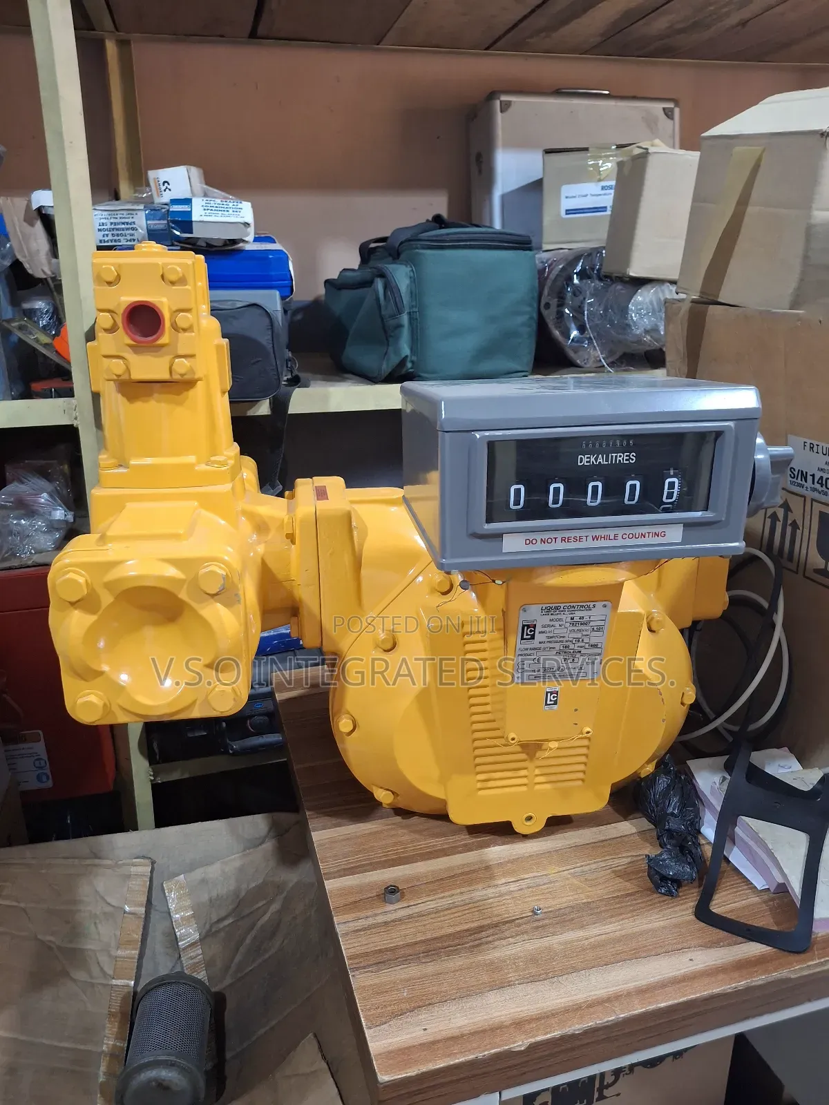 M-40-1 Liquid Control Diesel Flow Meter 4"