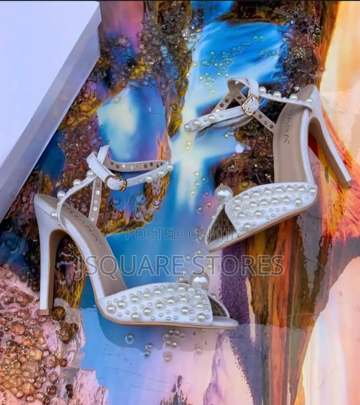Bridal Sandals in White