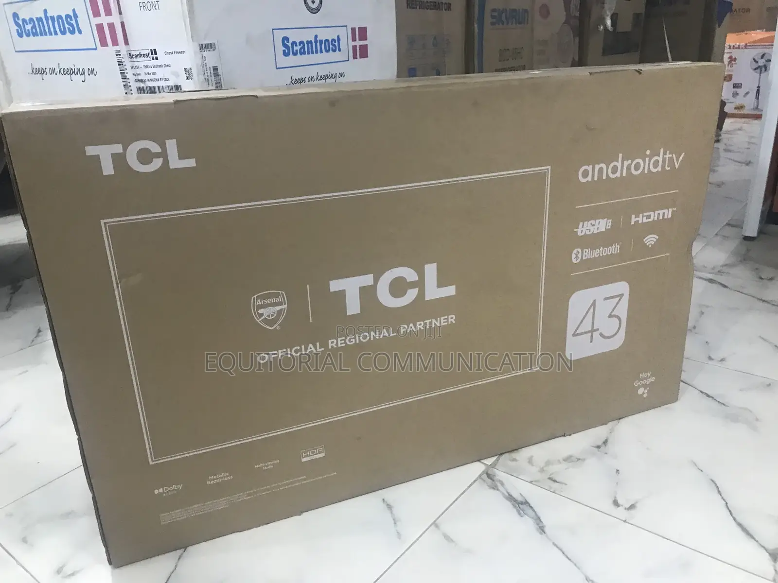 TCL 43 Inches Minimalist Android Led Tv 43s5400
