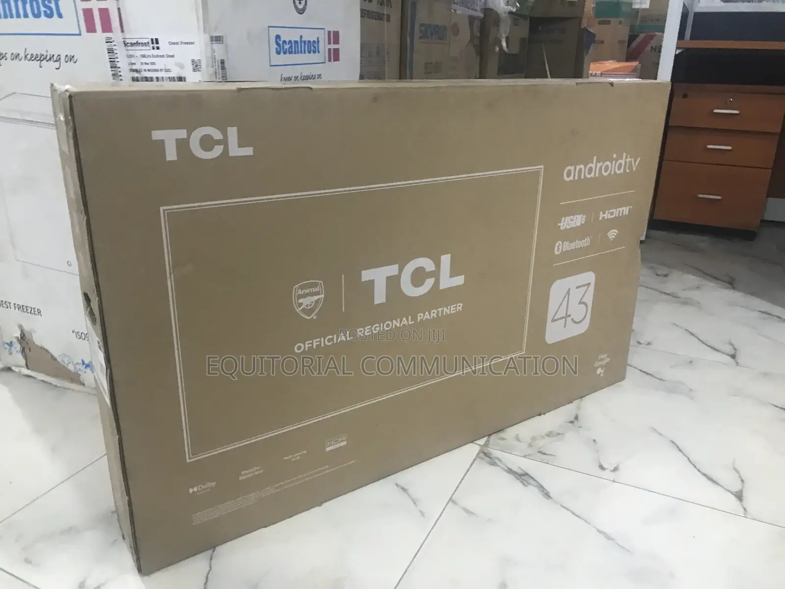 TCL 43 Inches Hdmi-Enabled Android Led Smart Tv 43s5400