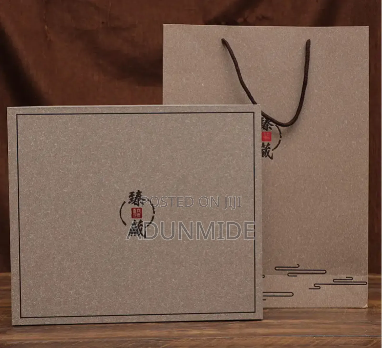 4 PCS Luxury Bamboo Gift Set