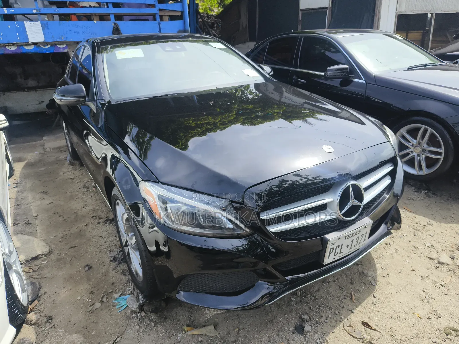 Mercedes-Benz C300 Luxury 4matic Sedan AWD (2.0L 4cyl 7A) 2017 Black