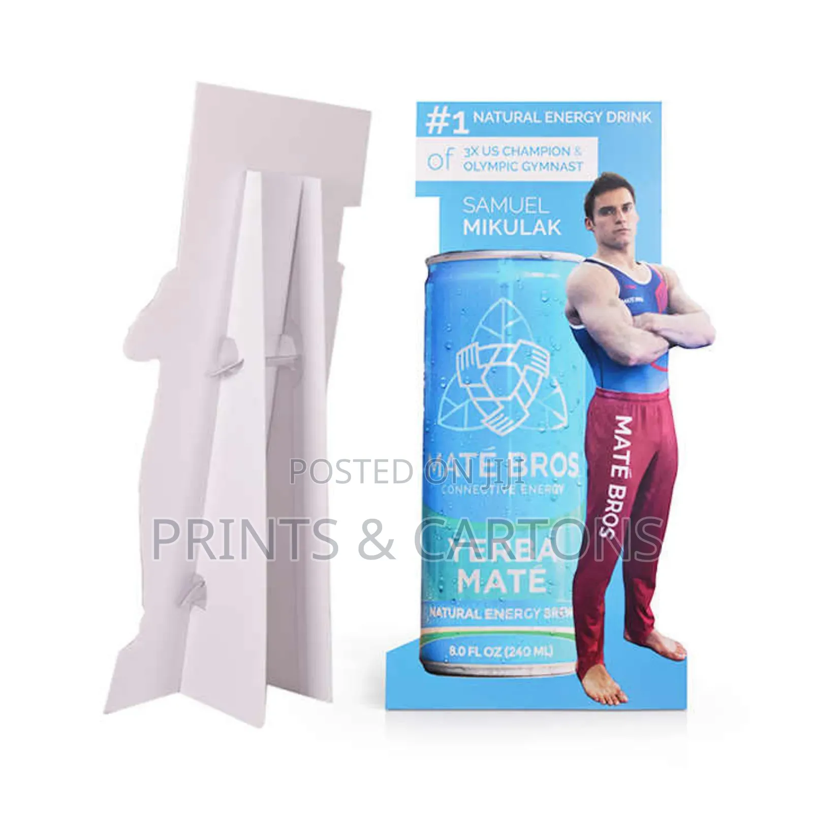 Printed Board Standee. #