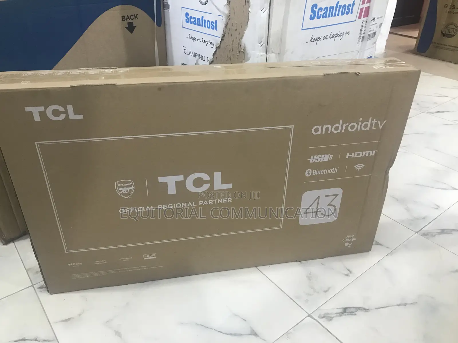 TCL 43 Inches High-Resolution Android Led Smart Tv 43s5400