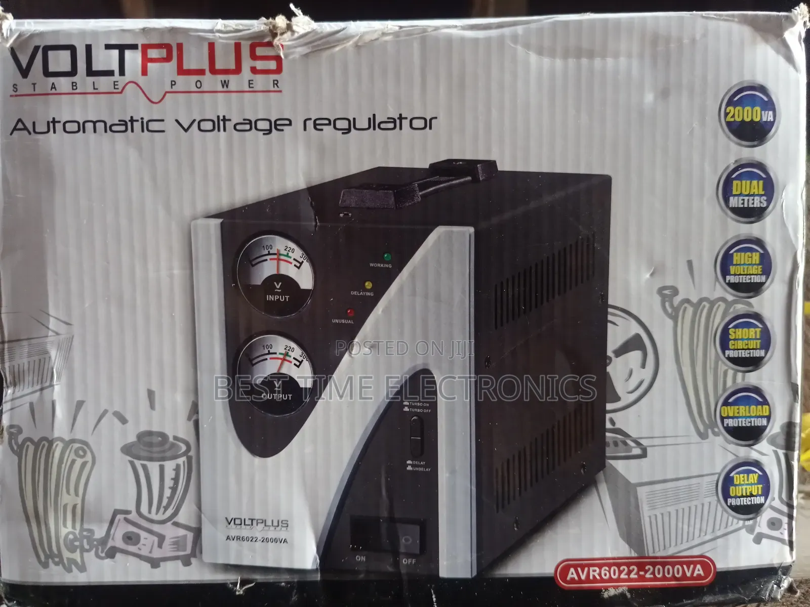 Voltplus 2000va Automatic Voltage Regulator