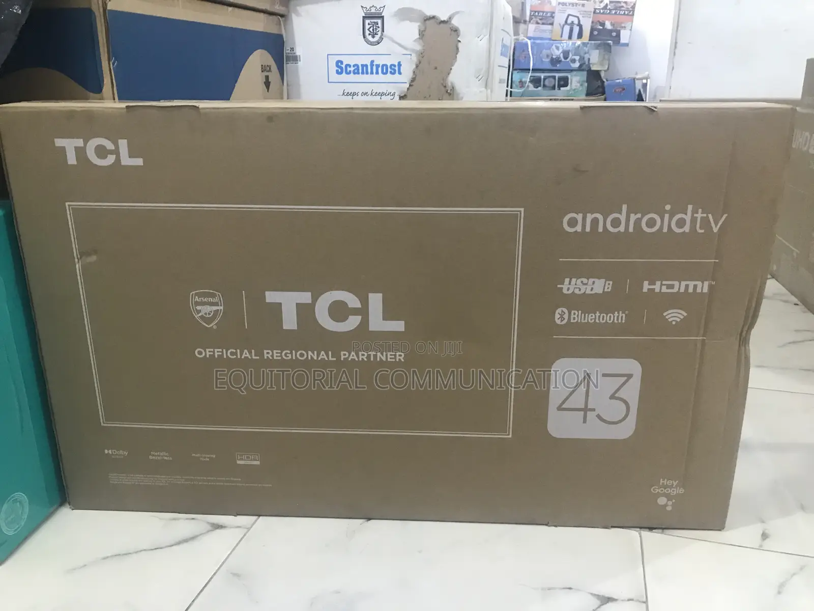 TCL 43 Inches Intuitive Android Led Smart Tv 43s5400