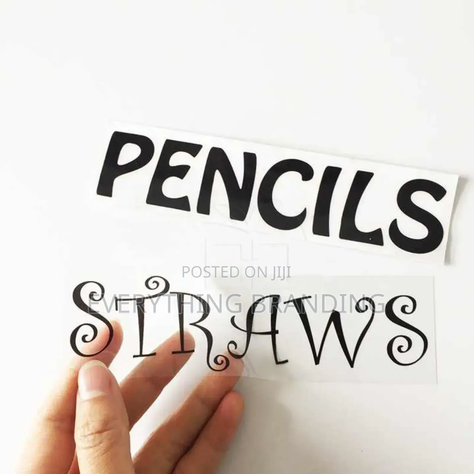 Sticker Printing for Glass Ware