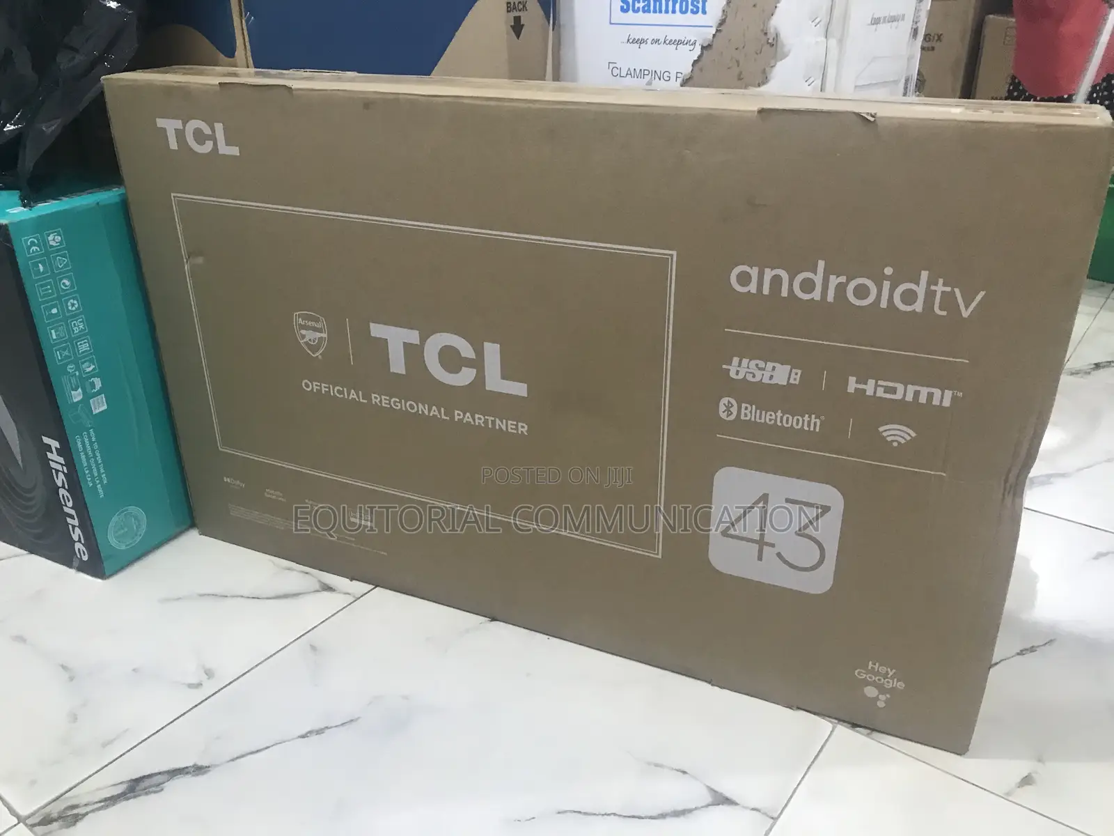 TCL 43 Inches Audiophile-Grade Android Led Smart Tv 43s5400