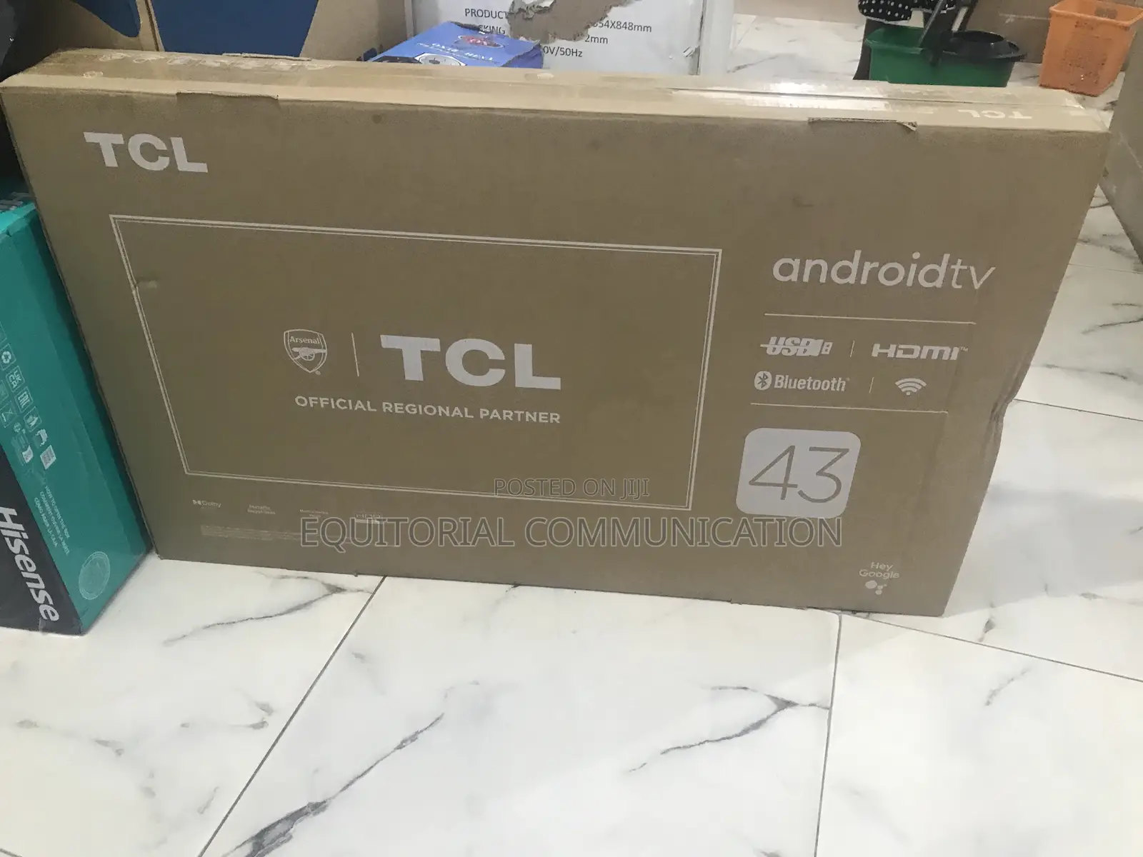 TCL 43 Inches Durably-Built Android Led Smart Tv 43s5400