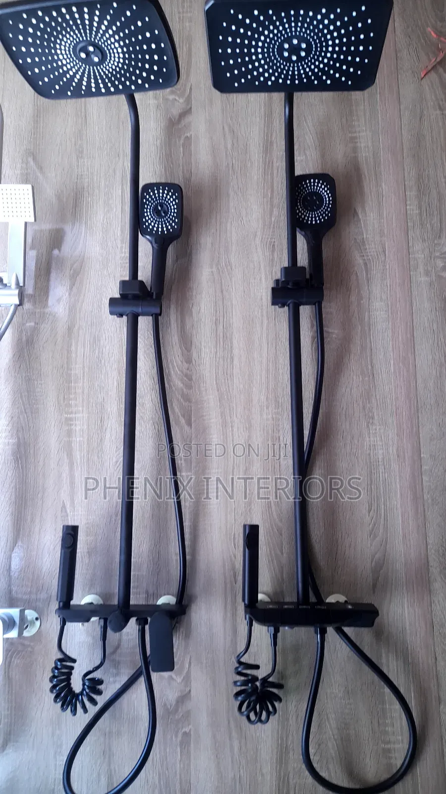 Black Luxury Mixer Shower With Bum Bum Wash