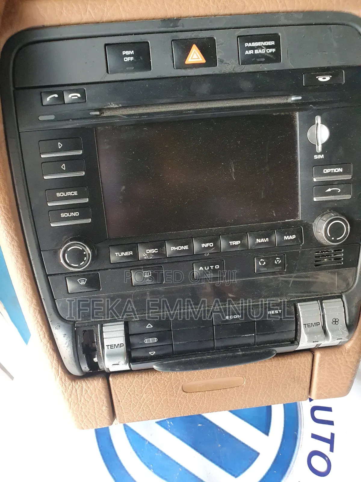 Stereo Porsche Cayenne 2008
