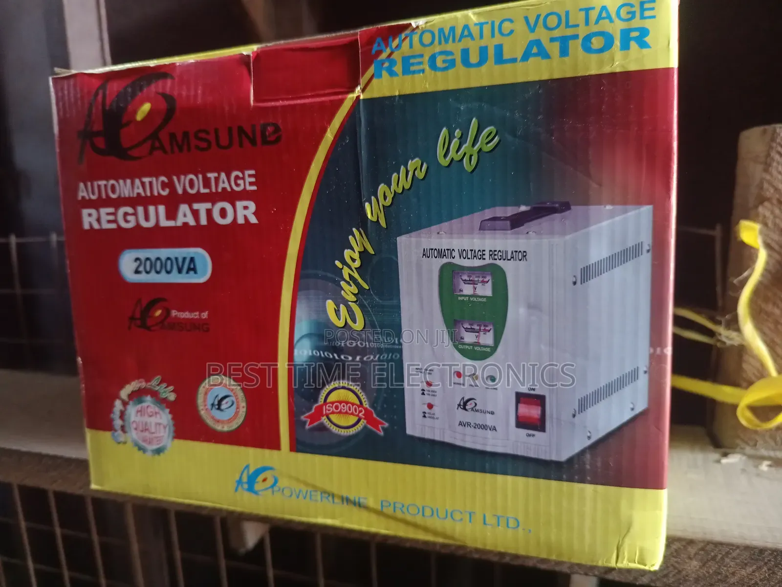 Amsund 2000va Authentic Voltage Regulator