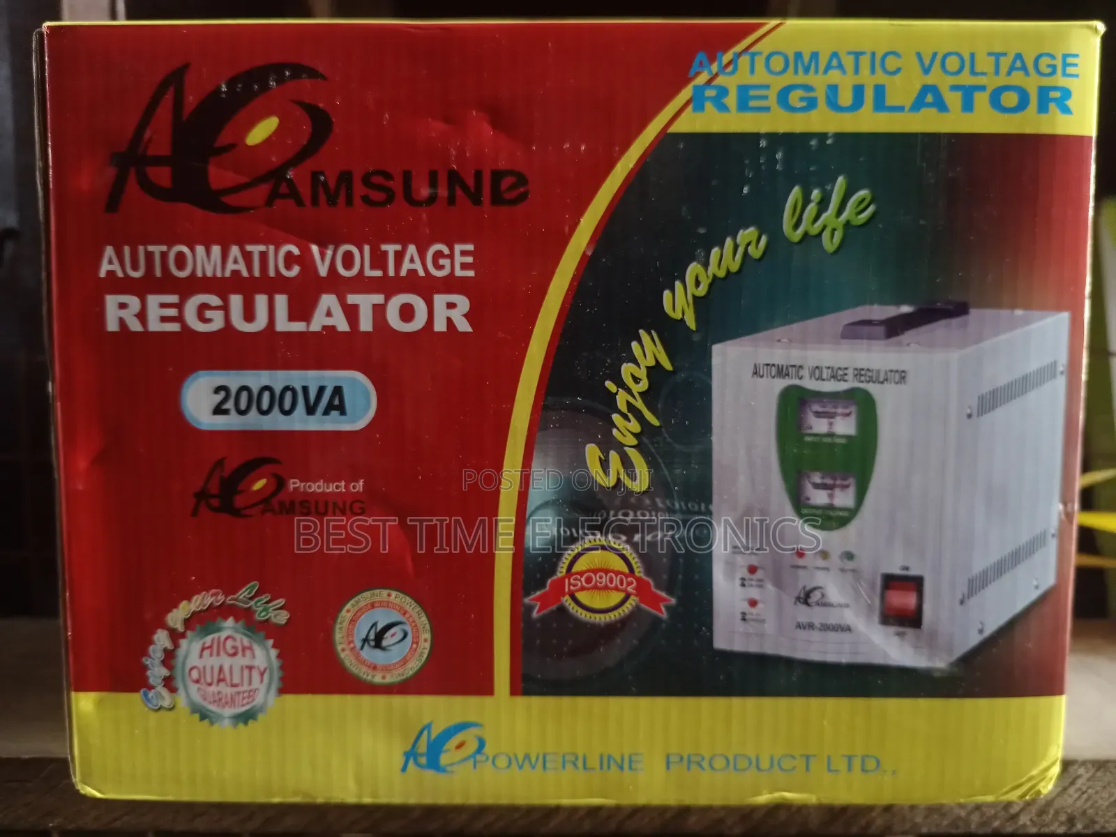 Amsund 2000va Authentic Voltage Regulator