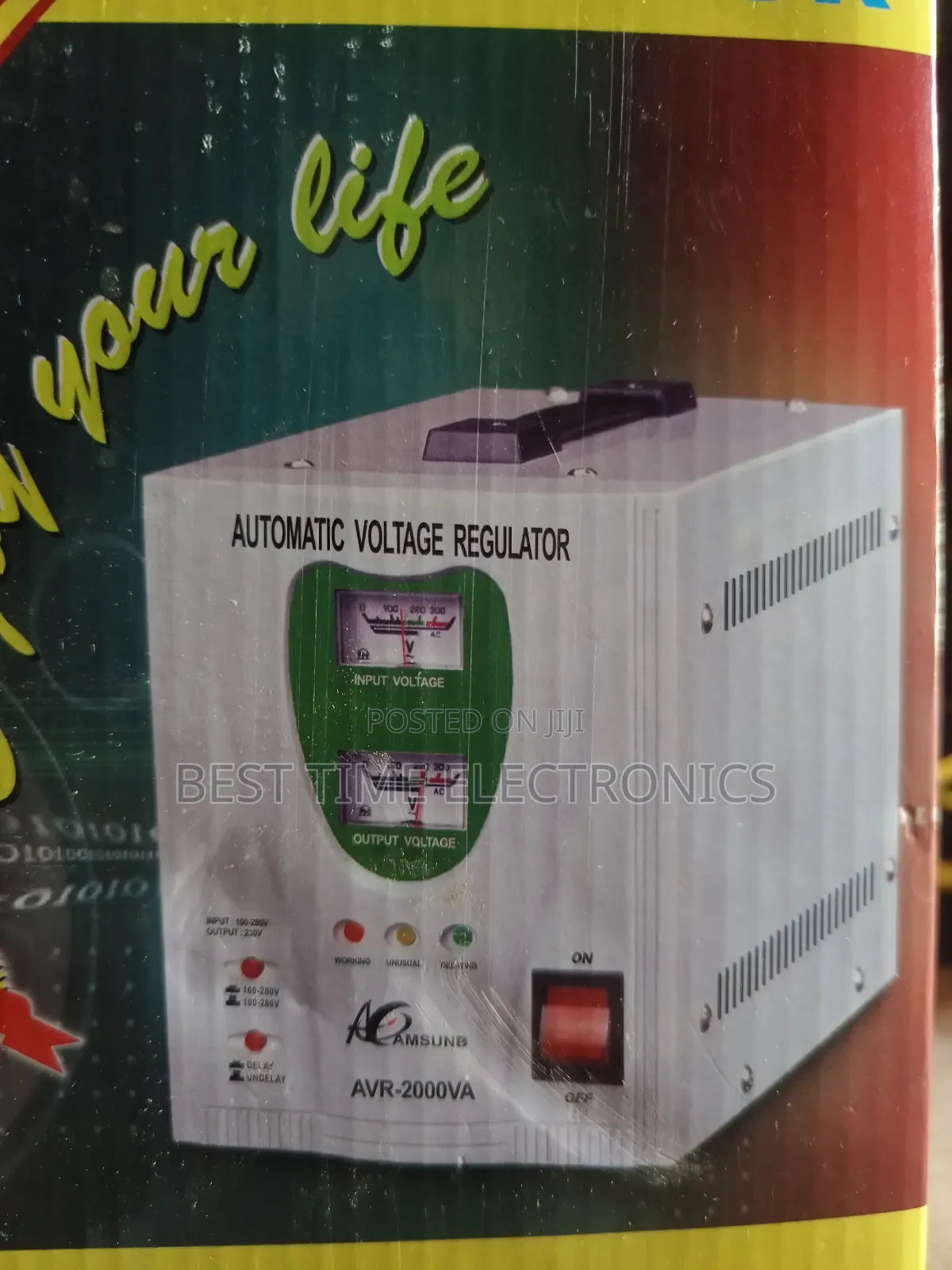 Amsund 2000va Authentic Voltage Regulator