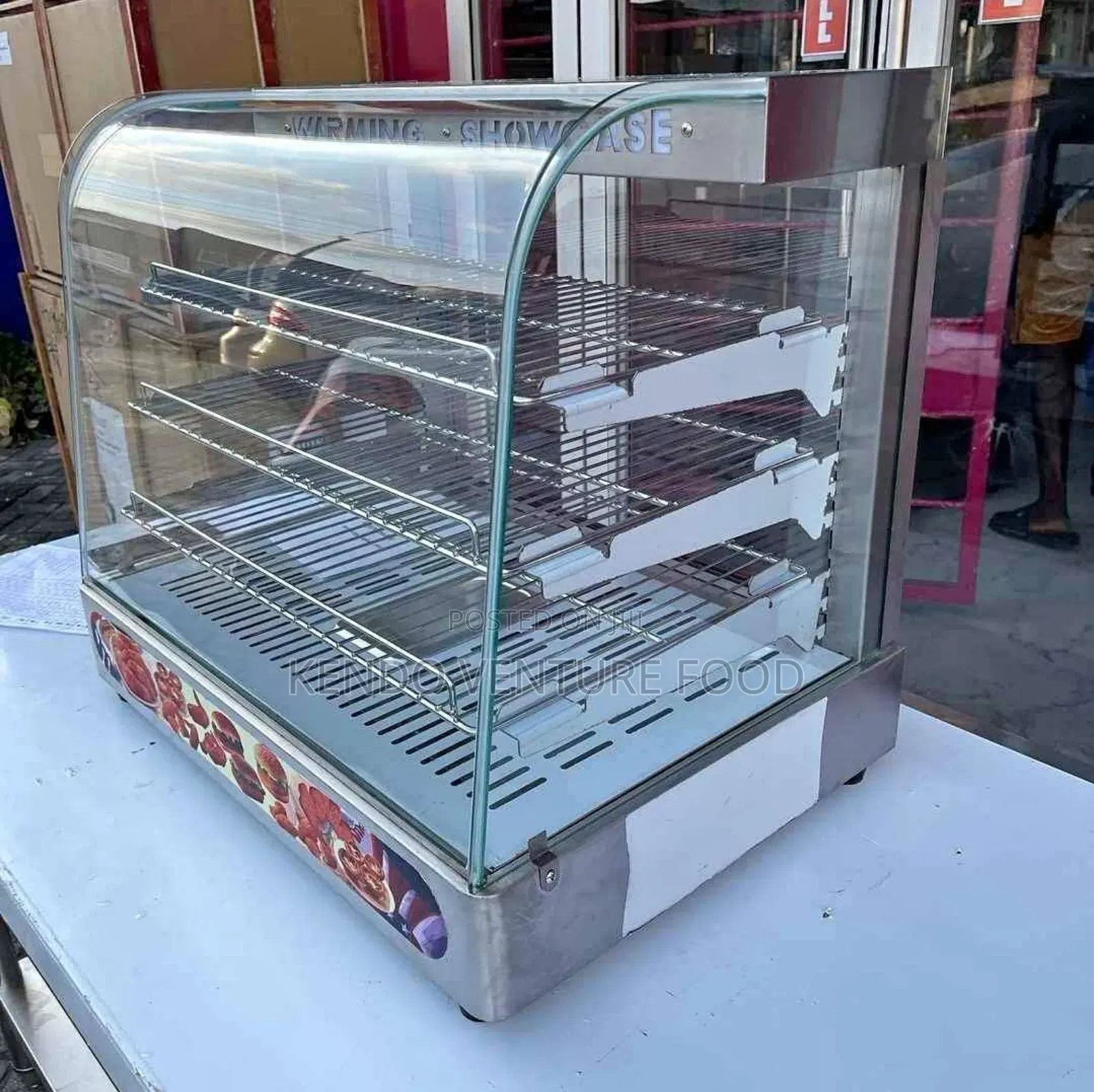 Stainless Steel Snack Warmer Machine