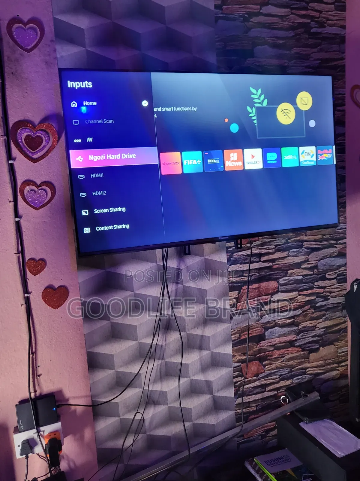 Original Number One Hisense Smart Tv 55 Inches Lg Android Tv