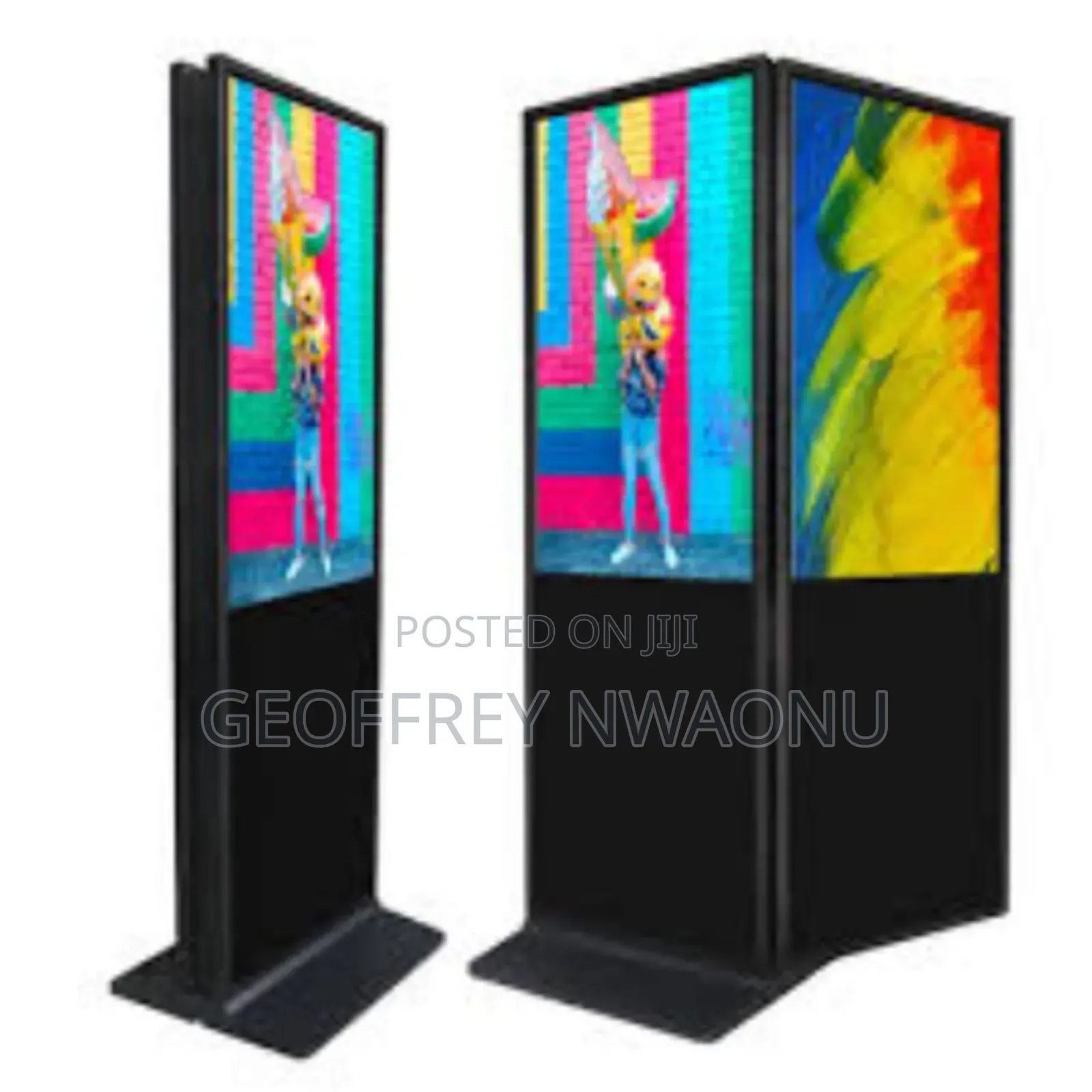 55"Led Floor Standing Digital Signage Touch Screen|Ultra Hd